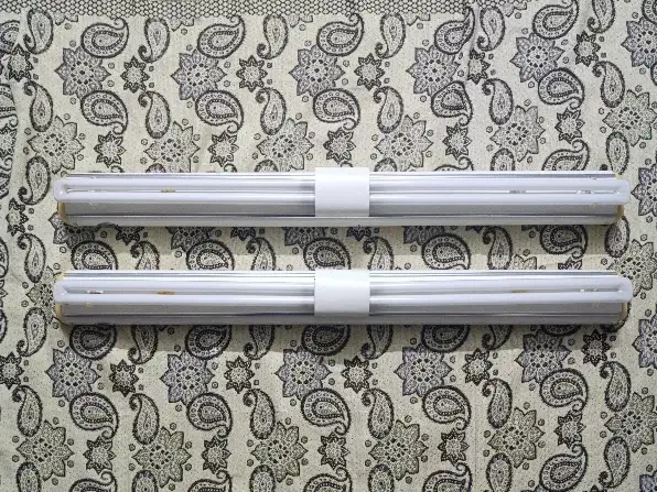 یک جفت مهتابی|لامپ و چراغ|قزوین, |دیوار