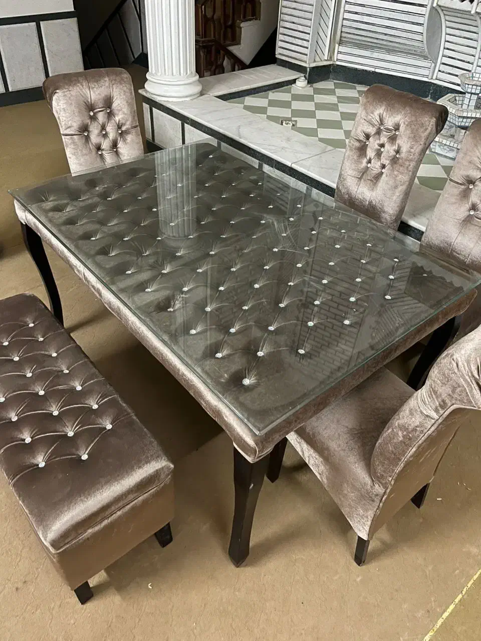 فروش میز ناهارخوری|میز و صندلی غذاخوری|لار, |دیوار