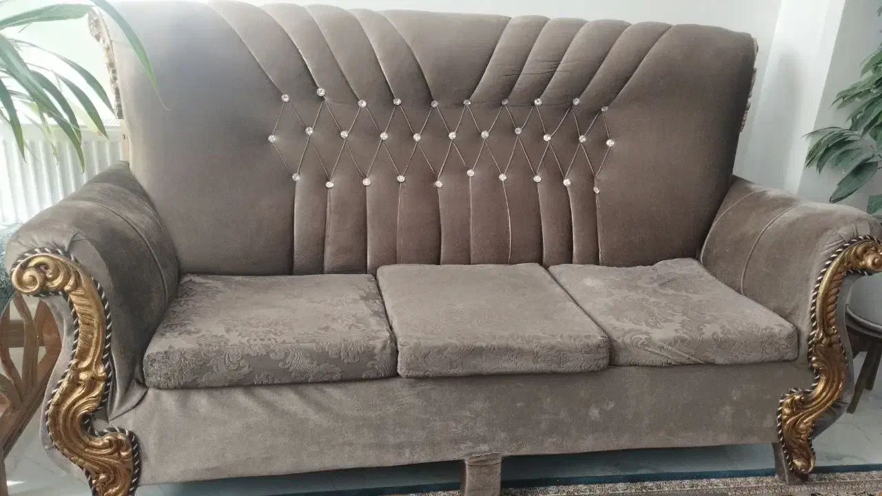 مبلمان 7نفره با میز وسط|مبلمان خانگی و میز عسلی|شاهرود, |دیوار