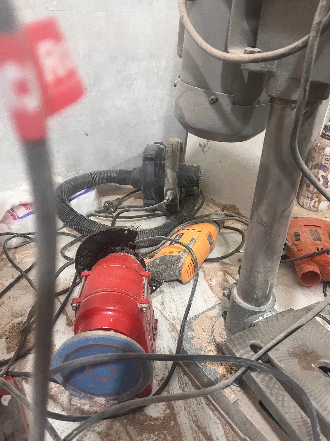 دریل ستونی اره سنگ رومیزی|ابزارآلات|کرج, برغان|دیوار