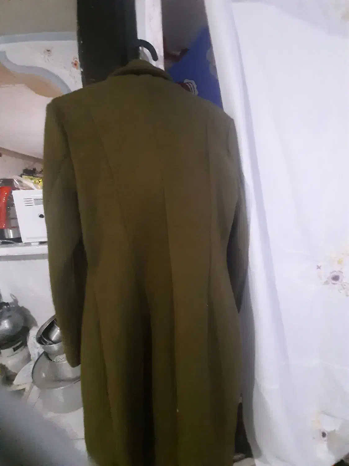 پالتو گرم سبز یشمی|لباس|نیشابور, حسین آباد جدید|دیوار