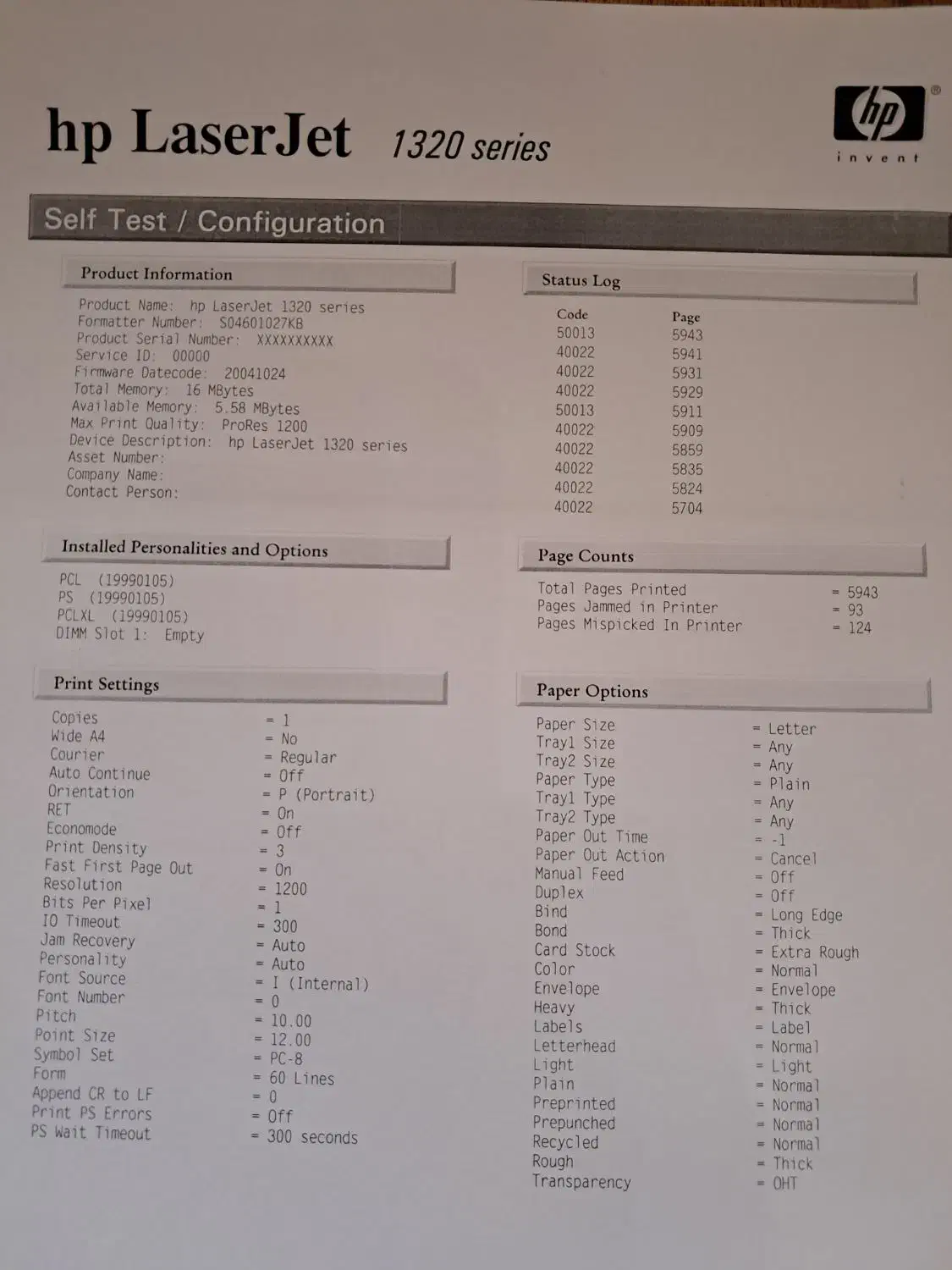 پرینتر Hp1320 laserjet|پرینتر، اسکنر، کپی، فکس|تهران, تهرانپارس غربی|دیوار