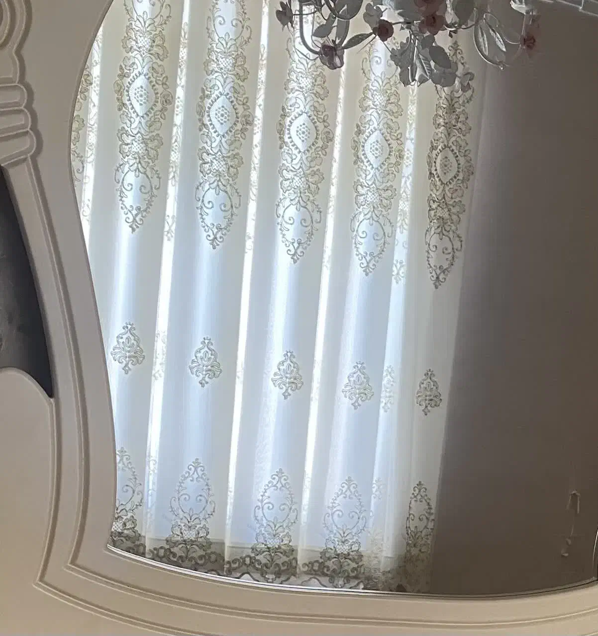 یک جفت پرده توری|پرده، رانر، رومیزی|تهران, شهرک دریا|دیوار