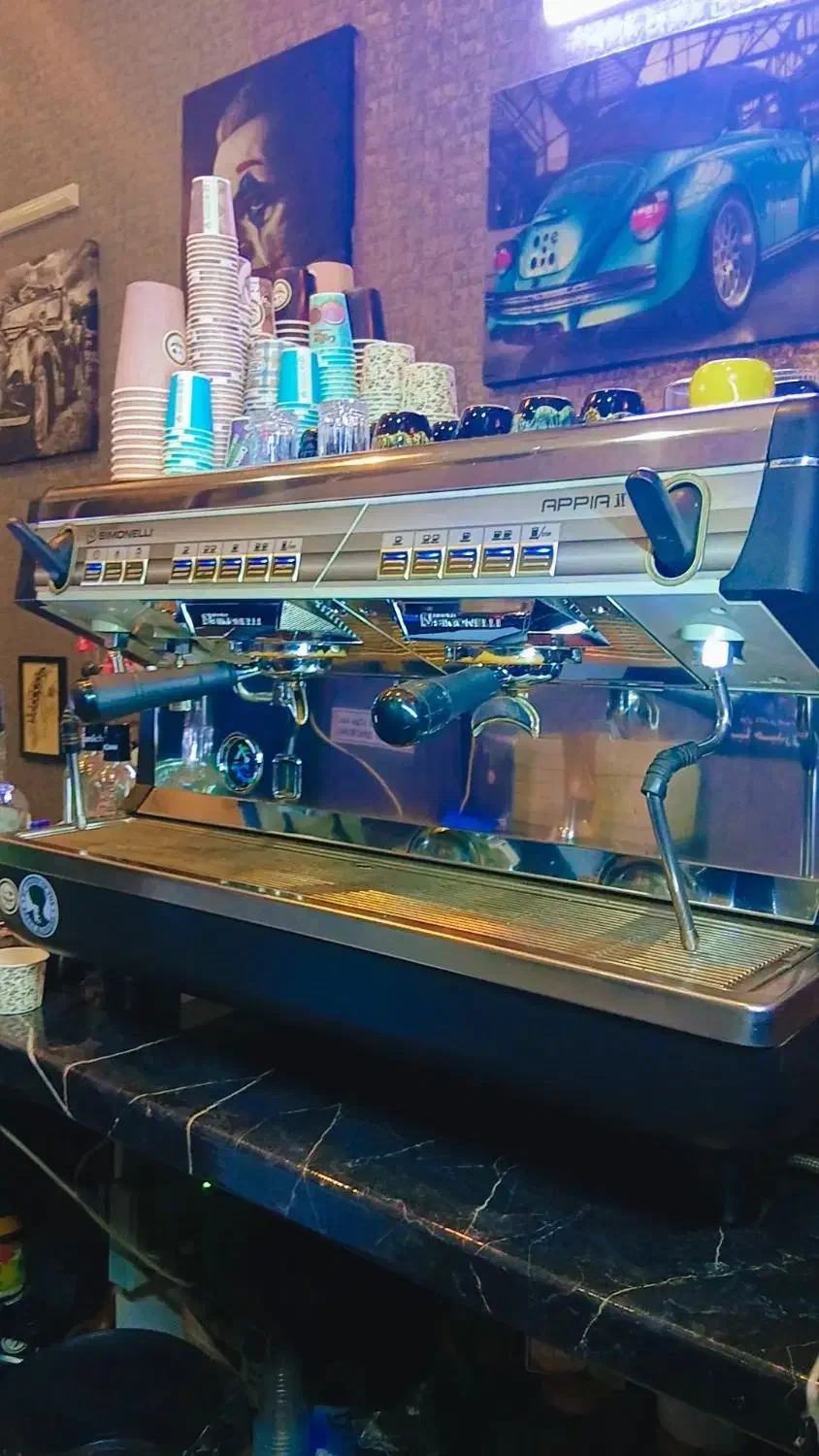 اسپرسو ساز صنعتی سیمونلی|کافیشاپ و رستوران|قم, علی آباد سعدگان|دیوار