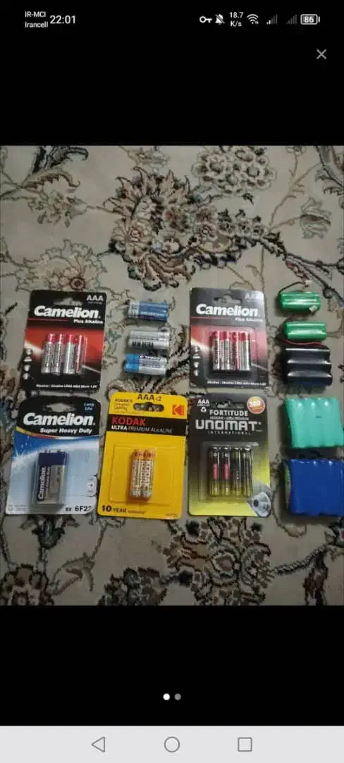 باطری شارژی ، نیم قلم و کتابی همگی نو و اکبند|قطعات و لوازم جانبی رایانه|اصفهان, خانه اصفهان|دیوار