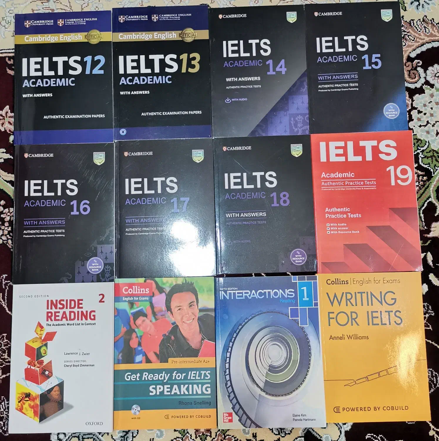 کتاب‌های زبان انگلیسی و آیلتس IELTS (کاملا نو)|کتاب و مجله آموزشی|تهران, شهرک هما|دیوار