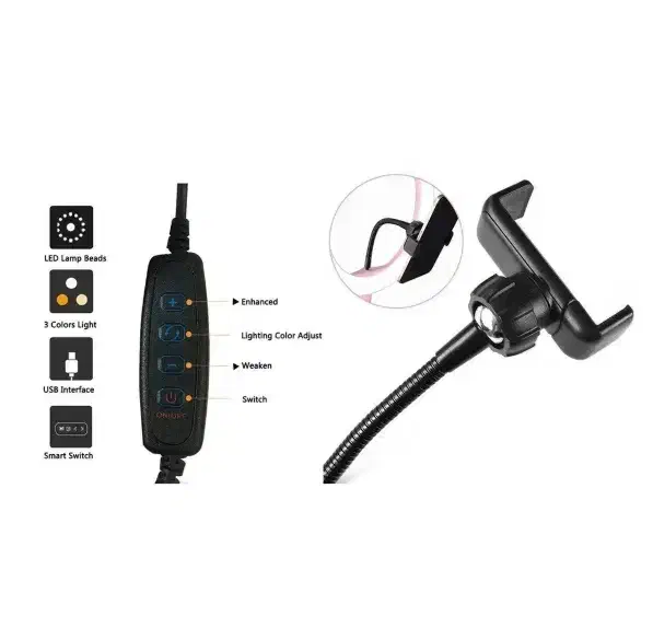 رینگ لایت سالم و تمیز|دوربین عکاسی و فیلم‌برداری|اراک, |دیوار