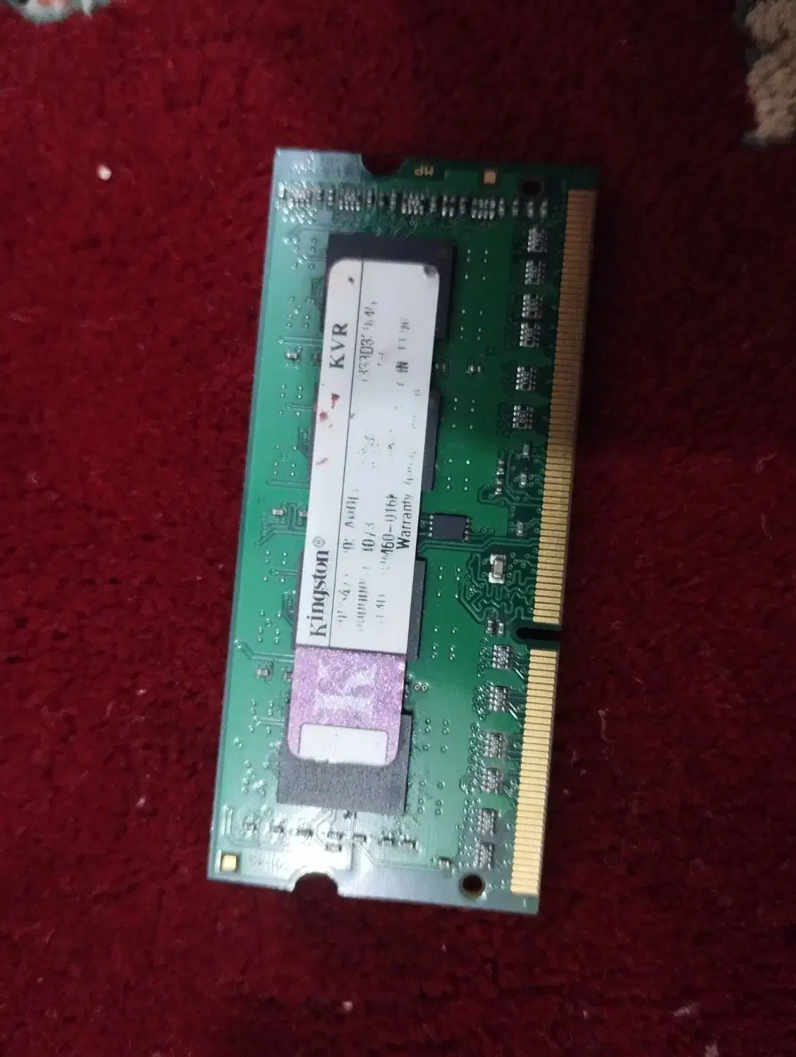 رم لپتاب برند کینگستون|قطعات و لوازم جانبی رایانه|اهواز, کوی مهدیس|دیوار