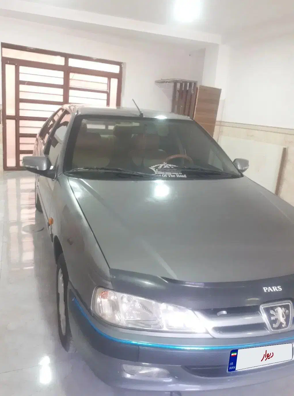 پژو پارس خاکستری موتور اروپایی مدل ۸۶|خودرو سواری و وانت|ابهر, |دیوار