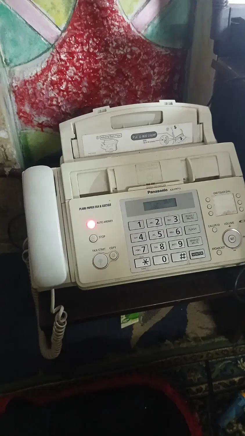 تلفن فکس پاناسونیک|پرینتر، اسکنر، کپی، فکس|تهران, یاخجی آباد|دیوار