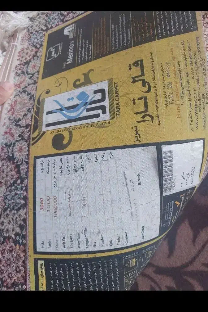 فرش ماهی ۱۰۰۰ شانه|فرش|تبریز, |دیوار