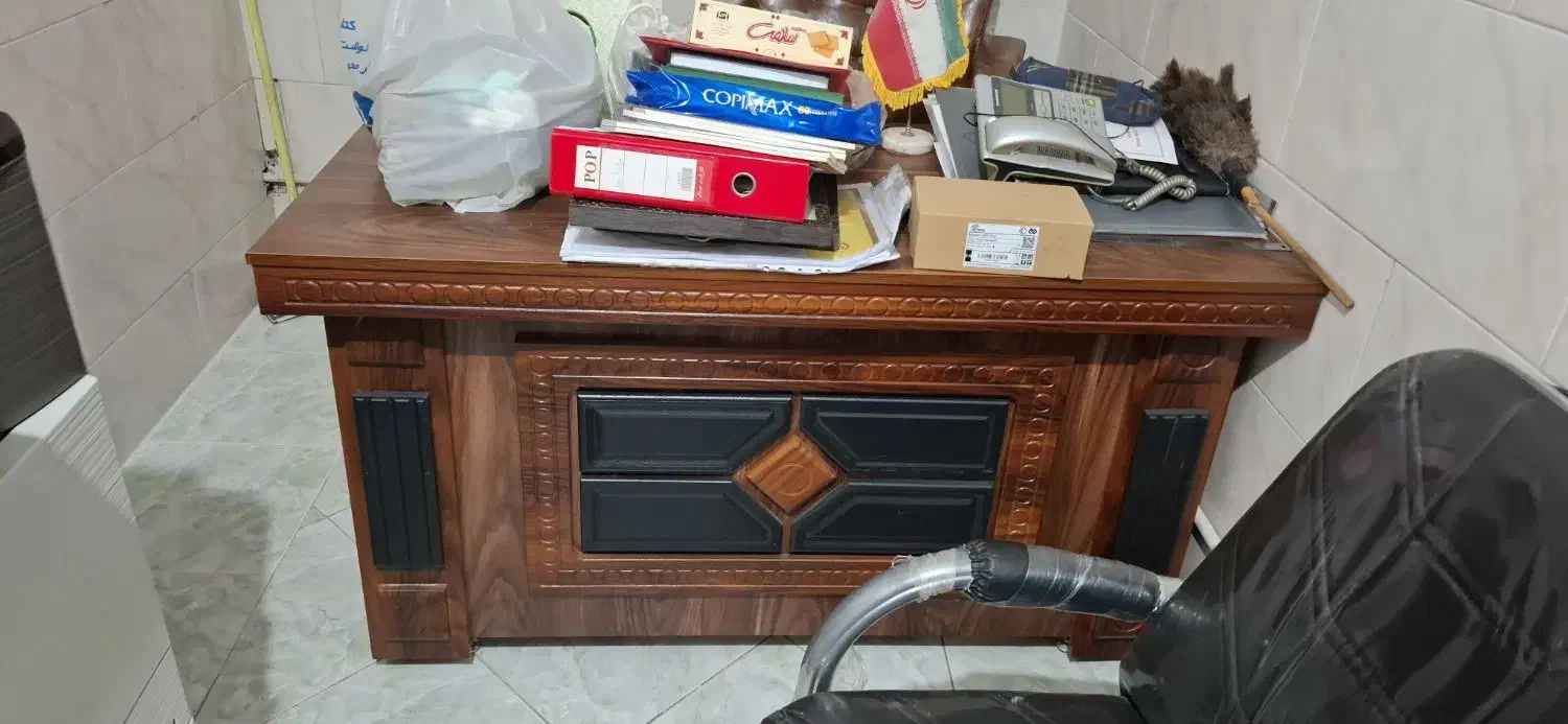 میز مدیریت و صندلی انتظار و صندلی مدیریت|دفتر کار|فردیس, فردیس|دیوار