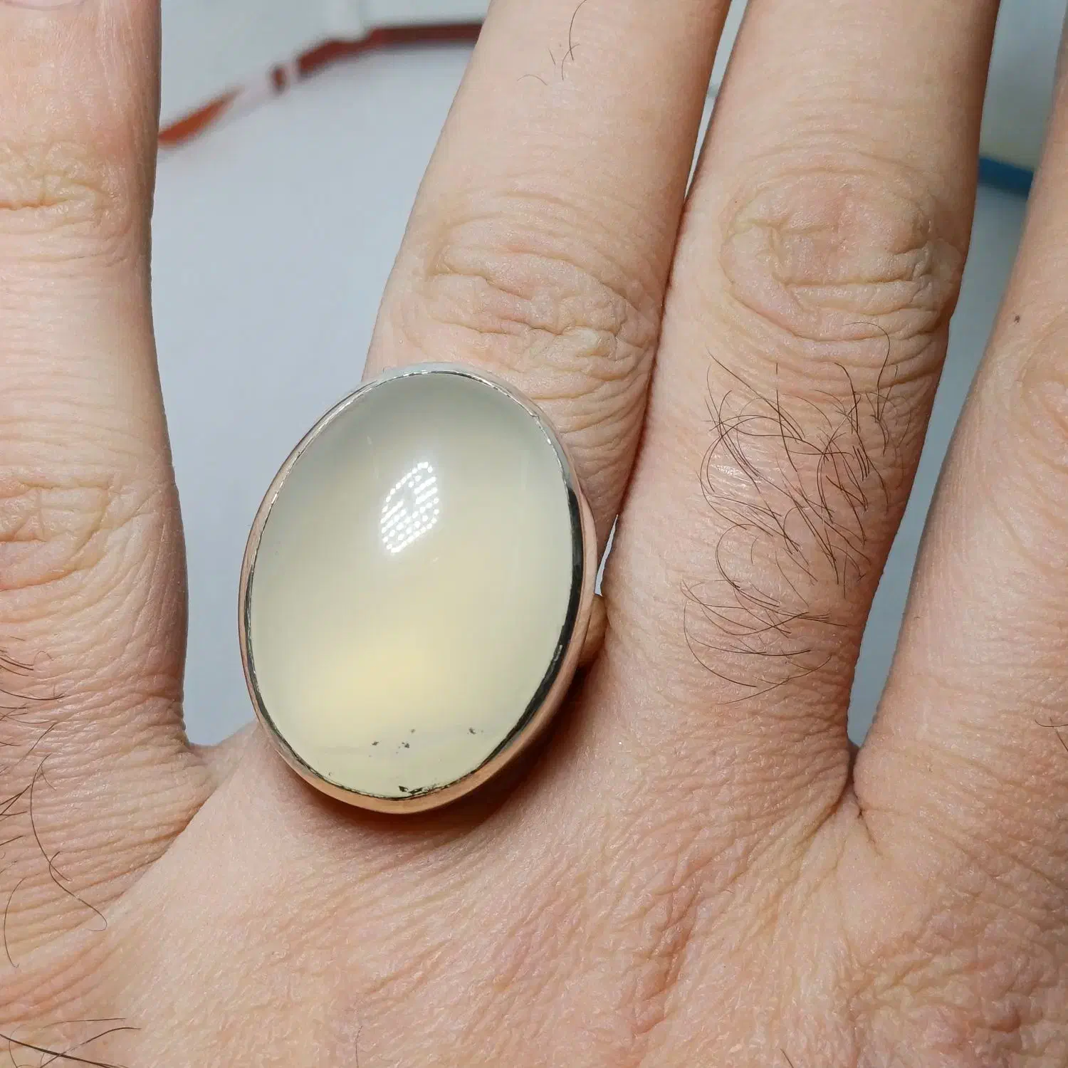 انگشتر نقره دستساز عقیق یمن طبیعی|جواهرات|تهران, امام زاده حسن|دیوار