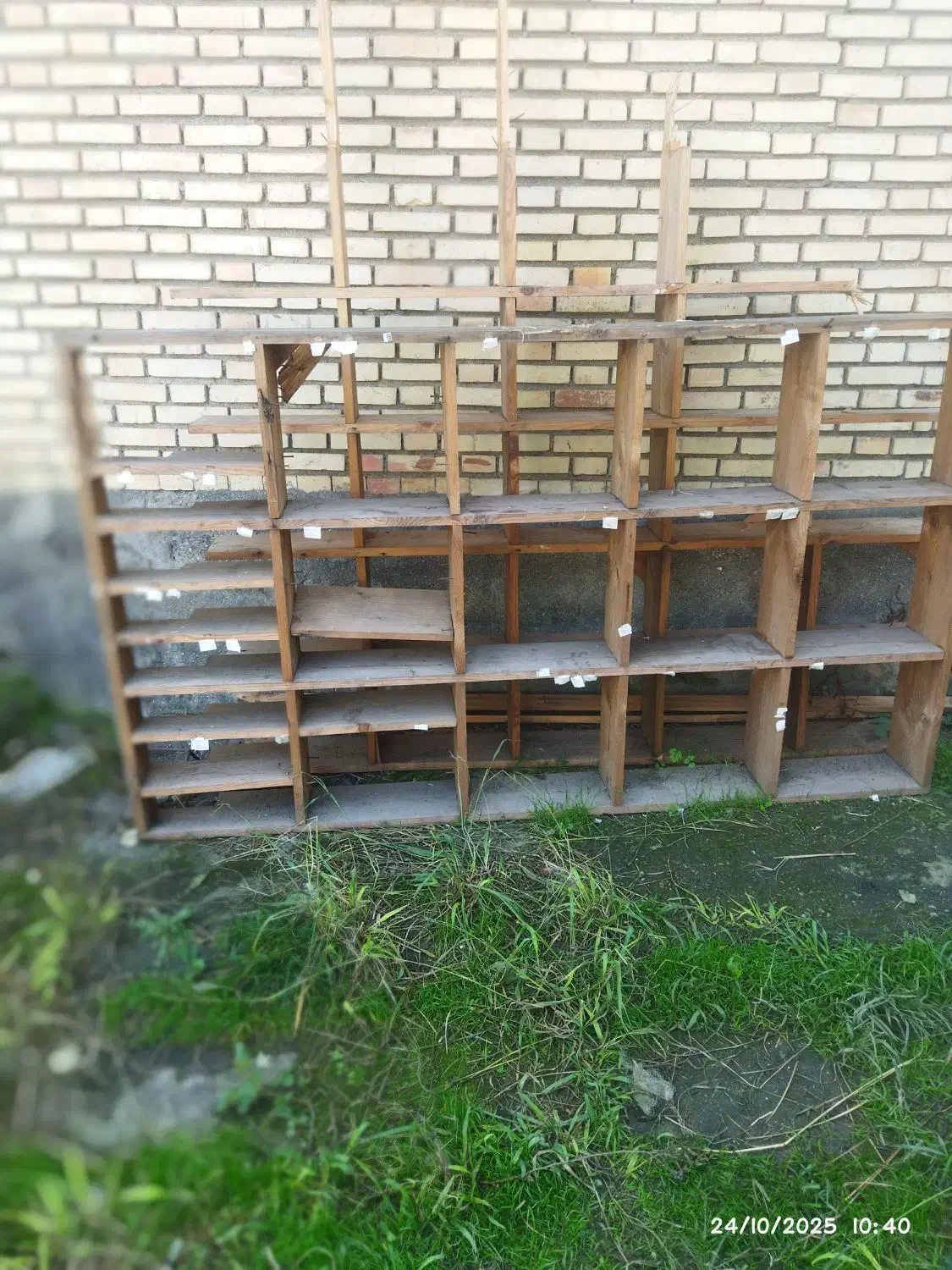 قفسه چوبی . نرادروسی|کتابخانه، شلف، قفسههای دیواری|تالش, هشتپر|دیوار