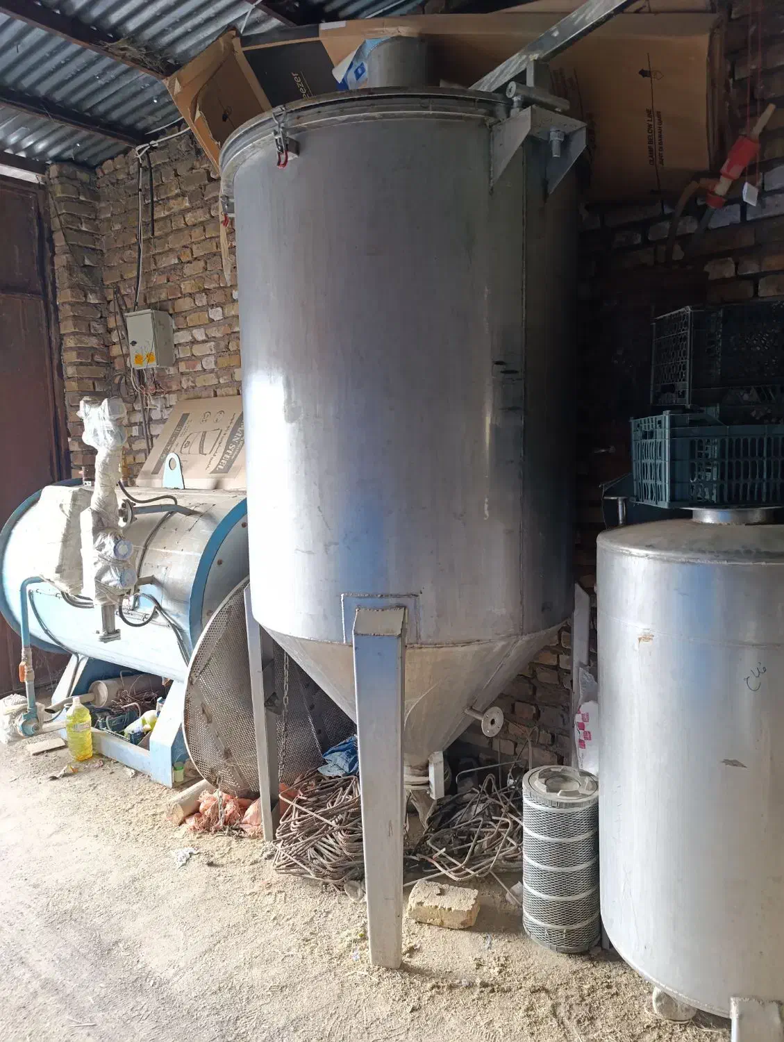 فروش دیگ گلاب گیری وبویلر|ماشین‌آلات صنعتی|لاله زار, |دیوار