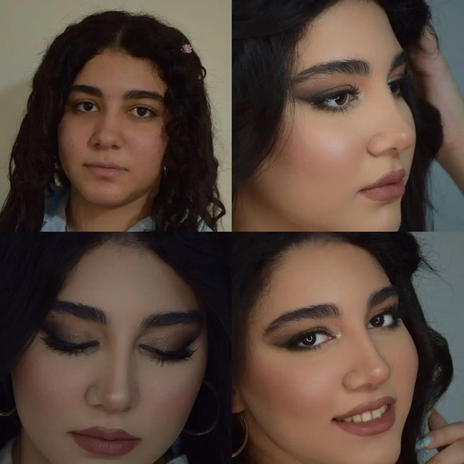 میکاپ و شینیون اقتصادی|خدمات آرایشگری و زیبایی|محمدیه-قزوین, |دیوار