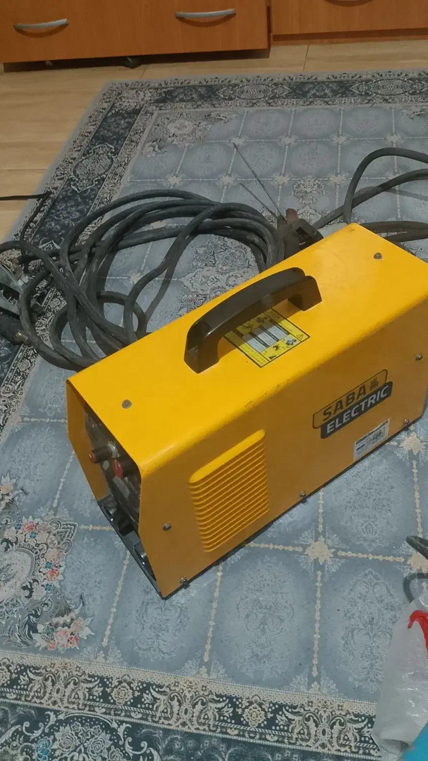 فروش دستگاه جوش صبا۲۵۰ درحدآک با۱۰مترکابل انبروات|ابزارآلات|کیش, |دیوار