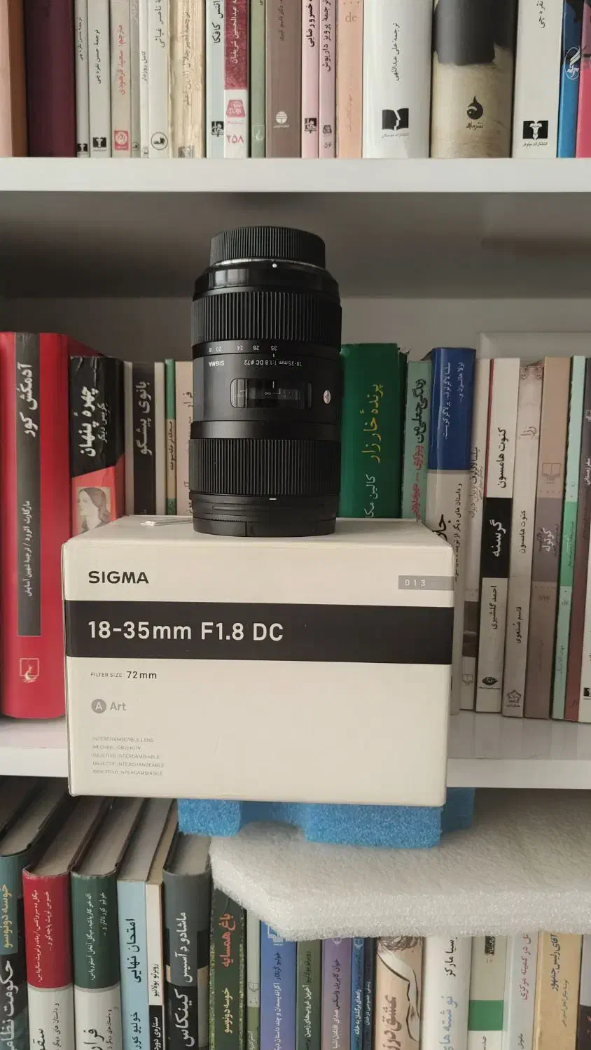 فروش لنز سیگما ۱۸-۳۵ مانت نیکون|دوربین عکاسی و فیلمبرداری|کرمانشاه, |دیوار