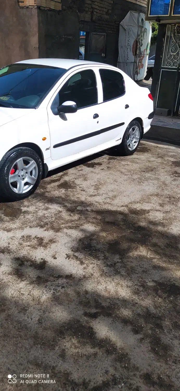 206 اسی وی یک مدل 88|خودرو سواری و وانت|مشهد, سپاد|دیوار