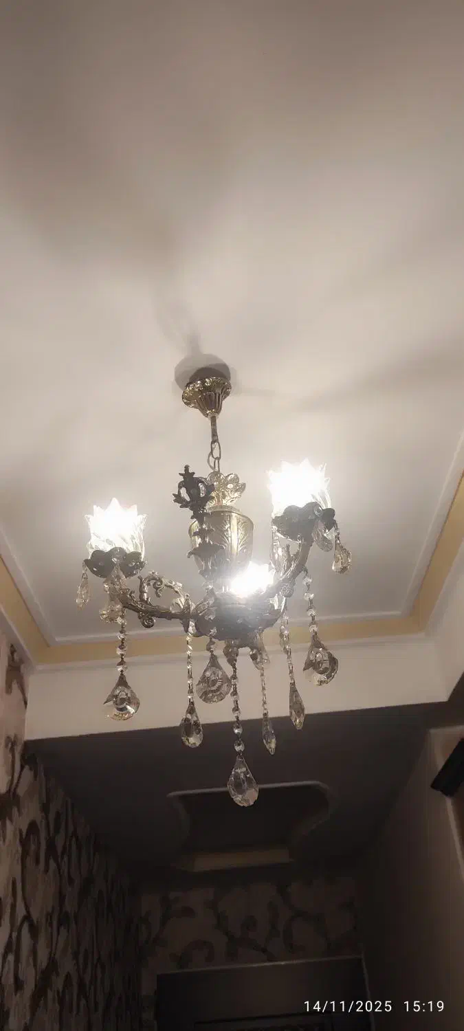 لوستر برنجی|لوستر و چراغ آویز|ری, ظهیرآباد|دیوار