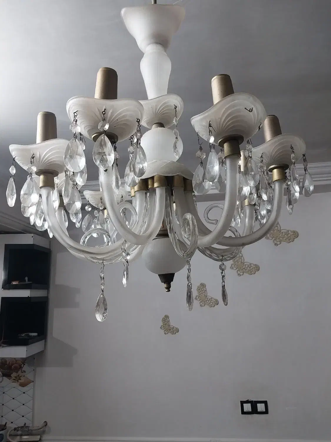 لوستر|لوستر و چراغ آویز|گرگان, |دیوار