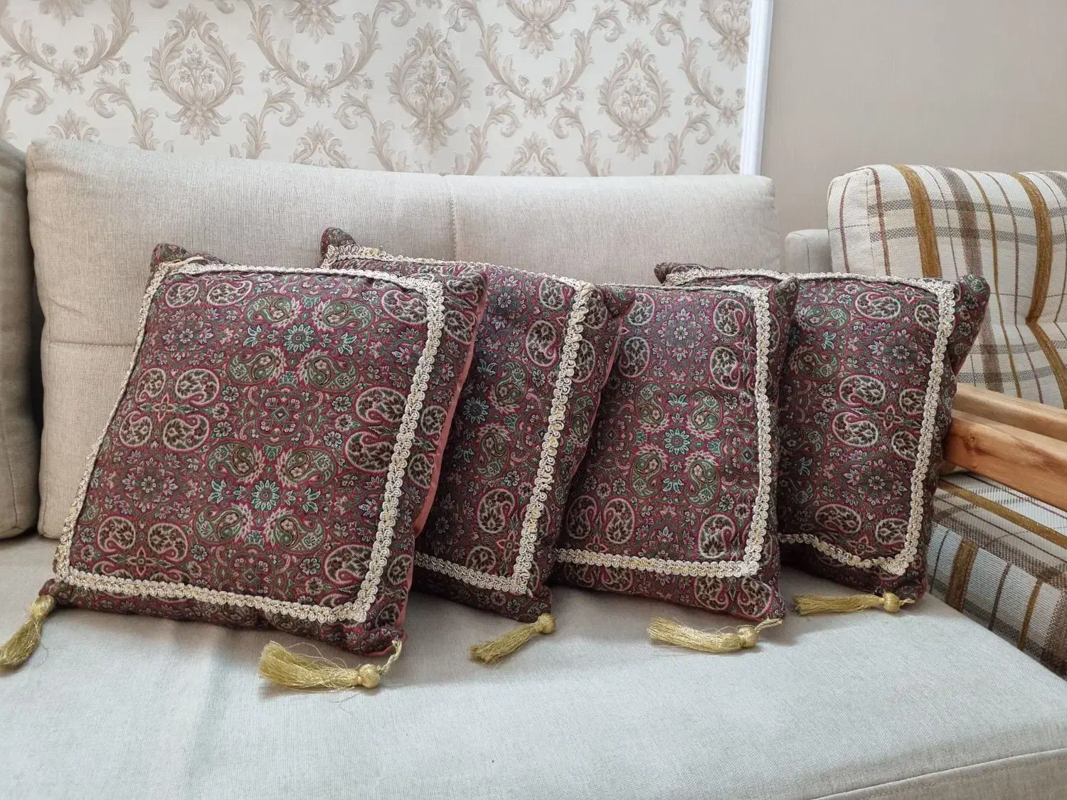 رومیزی وکوسن|پرده، رانر، رومیزی|مشهد, آزادشهر|دیوار