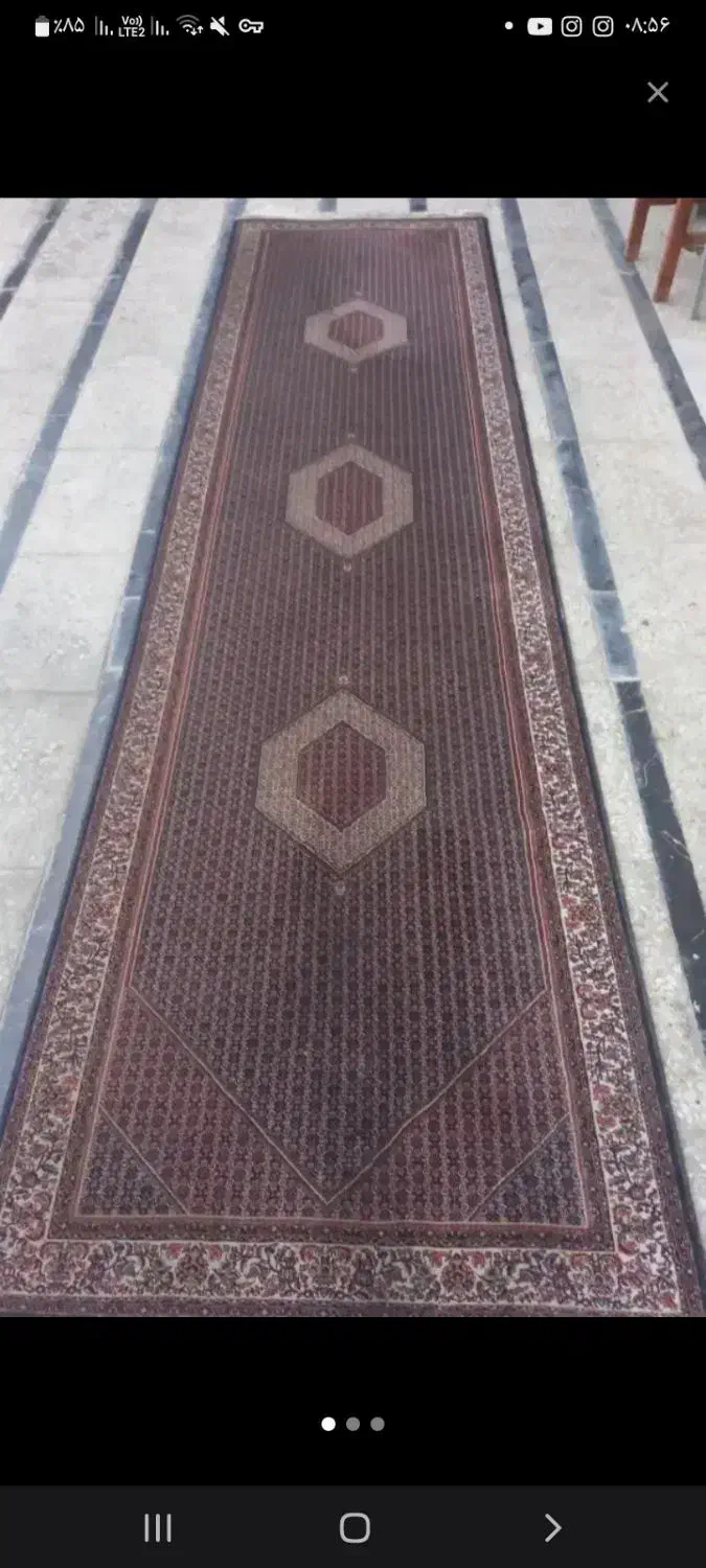 فروش کناره ۴ متری طرح ماهی|فرش|کرمانشاه, |دیوار