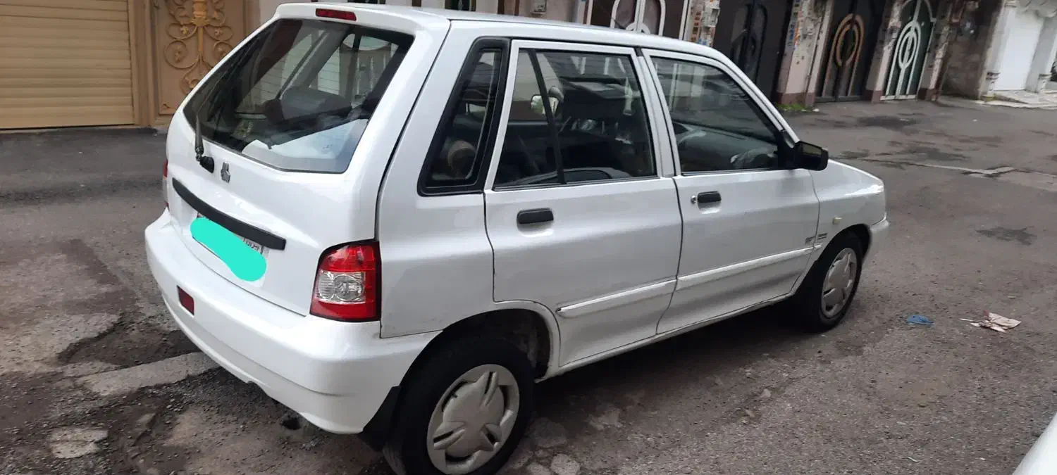 فروش یک دستگاه پراید 111 سفید|خودرو سواری و وانت|آستانه اشرفیه, |دیوار