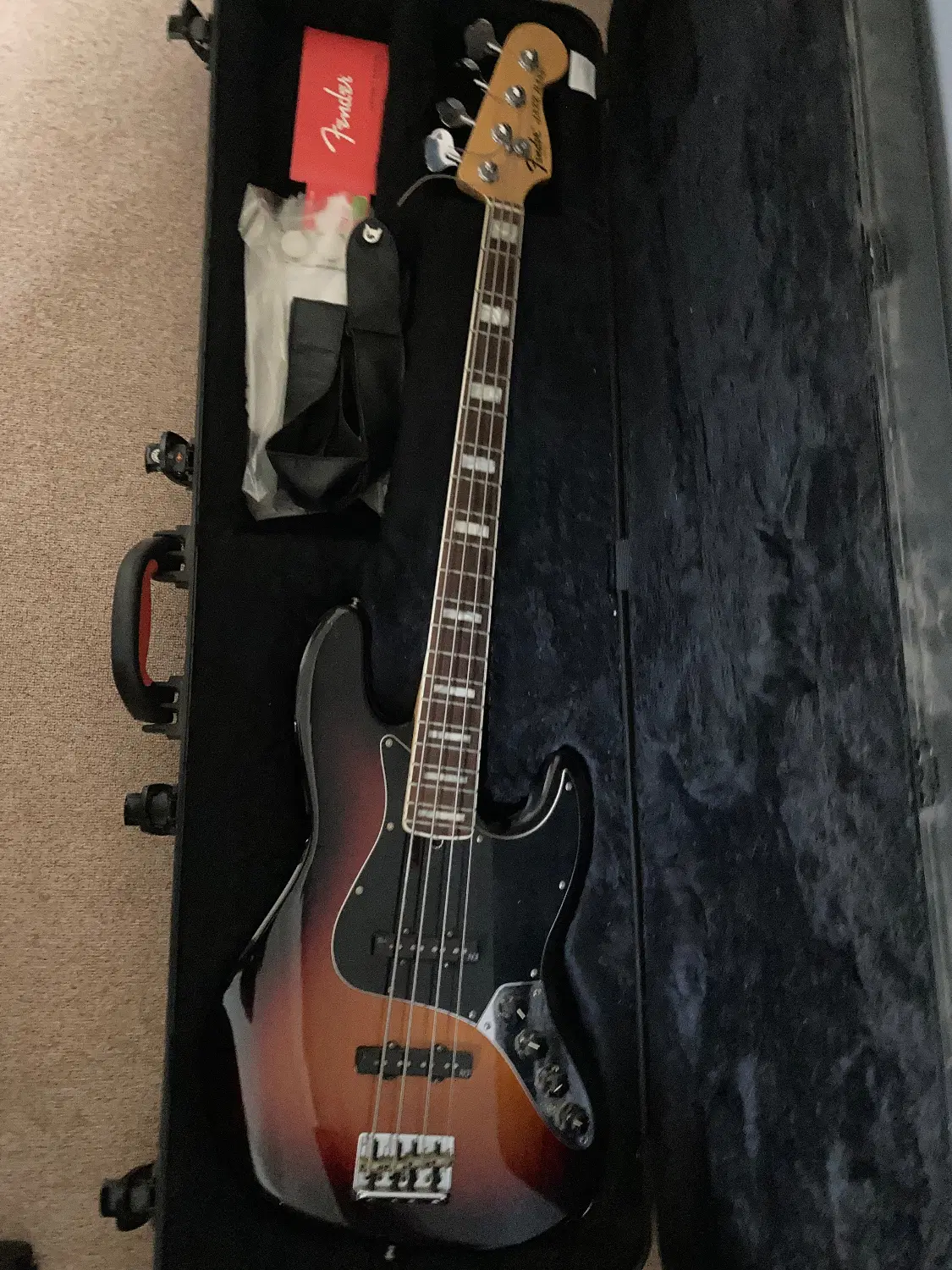 Fender American deluxe jazz bass 2013 فندر|گیتار، بیس، امپلیفایر|تهران, دکتر هوشیار|دیوار