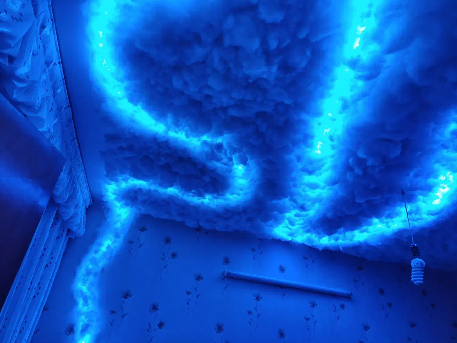 پک کامل ریسه RGB و سقف ابری گیمینگ ws 2812، sp611e|ریسه و چراغ تزئینی|تهران, میدان ولیعصر|دیوار