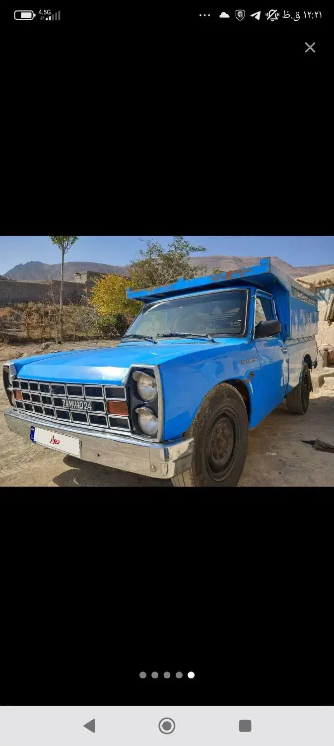 نیسان مدل 85دوکانه موتور فنی سالم|خودرو سواری و وانت|باجگیران, |دیوار