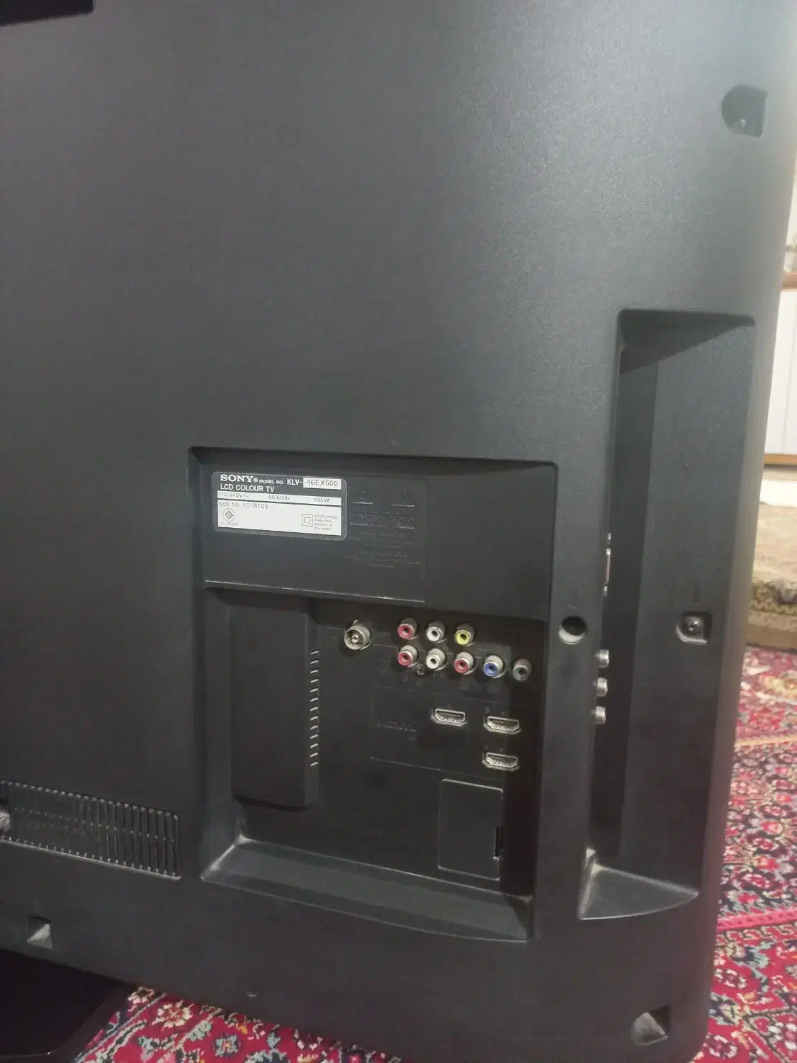 ال سی دی ۴۶ اینچ سونی مالزی|تلویزیون و پروژکتور|سنندج, |دیوار