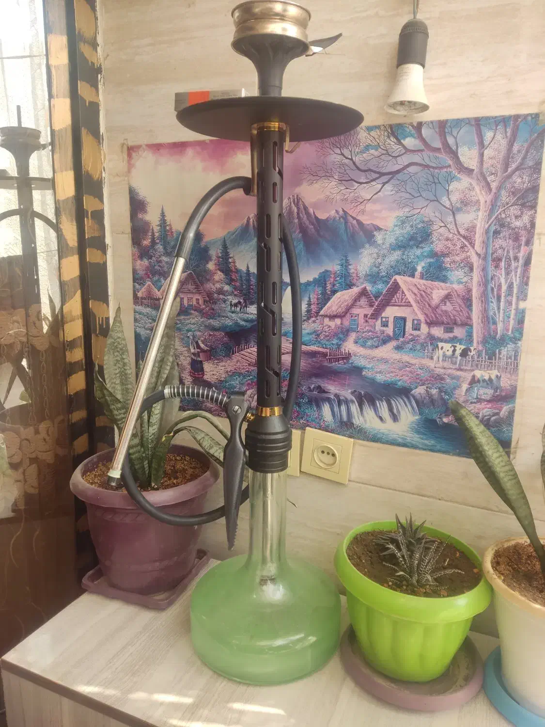 قلیون عربی اصل معاوضه با کتونی گوشی و ..|کوهنوردی و کمپینگ|قرچک, زیبا شهر|دیوار