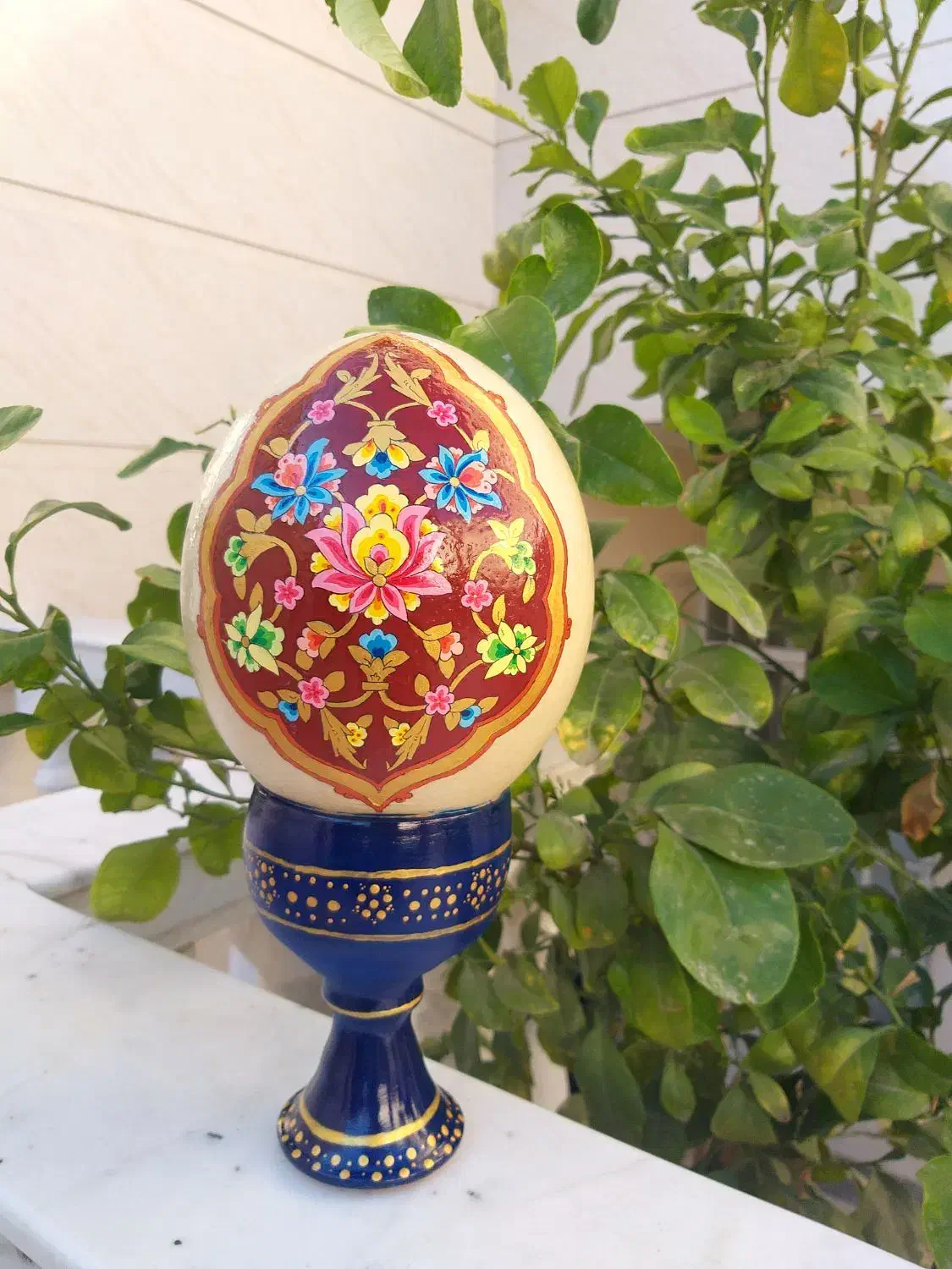 دوره آنلاین اموزش نقاشی روی تخم شتر مرغ ویژه نوروز|خدمات آموزشی|تهران, جهاد|دیوار