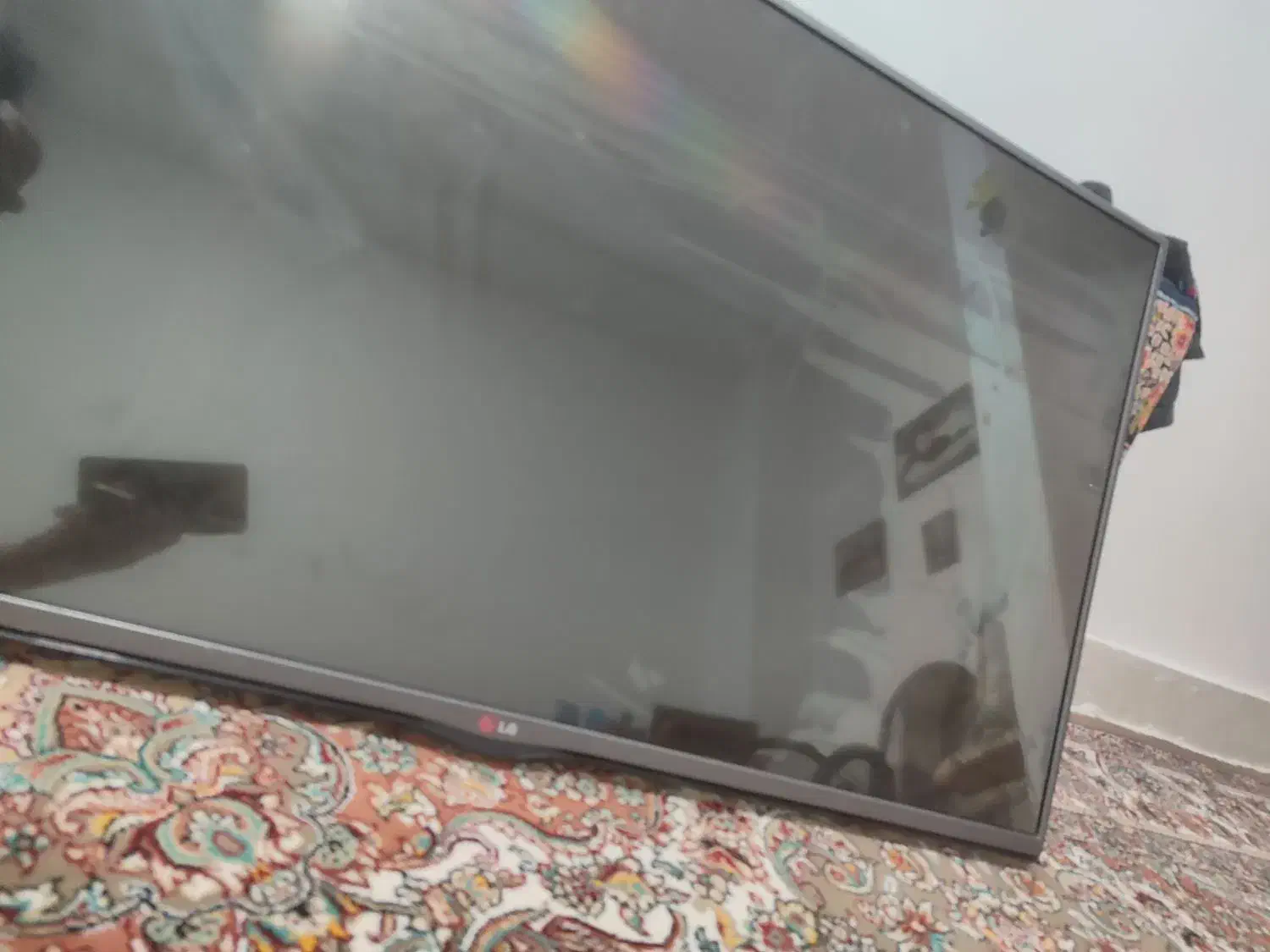 تلویزیون الجی 42 شکسته|تلویزیون و پروژکتور|همدان, |دیوار