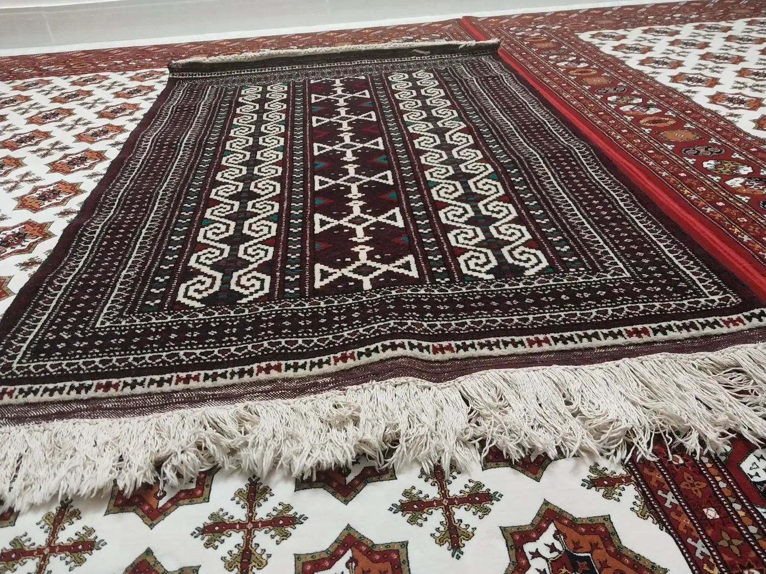 قالیچه، گلیم|فرش|گرگان, |دیوار