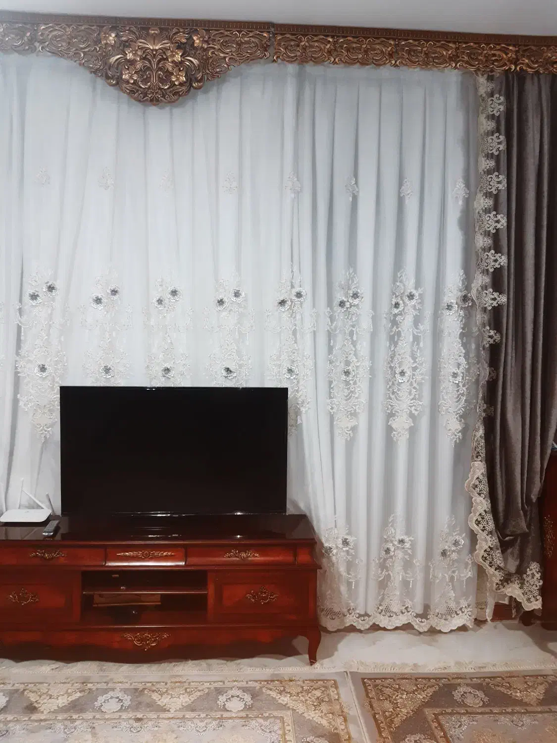 پرده|پرده، رانر، رومیزی|دینور, |دیوار