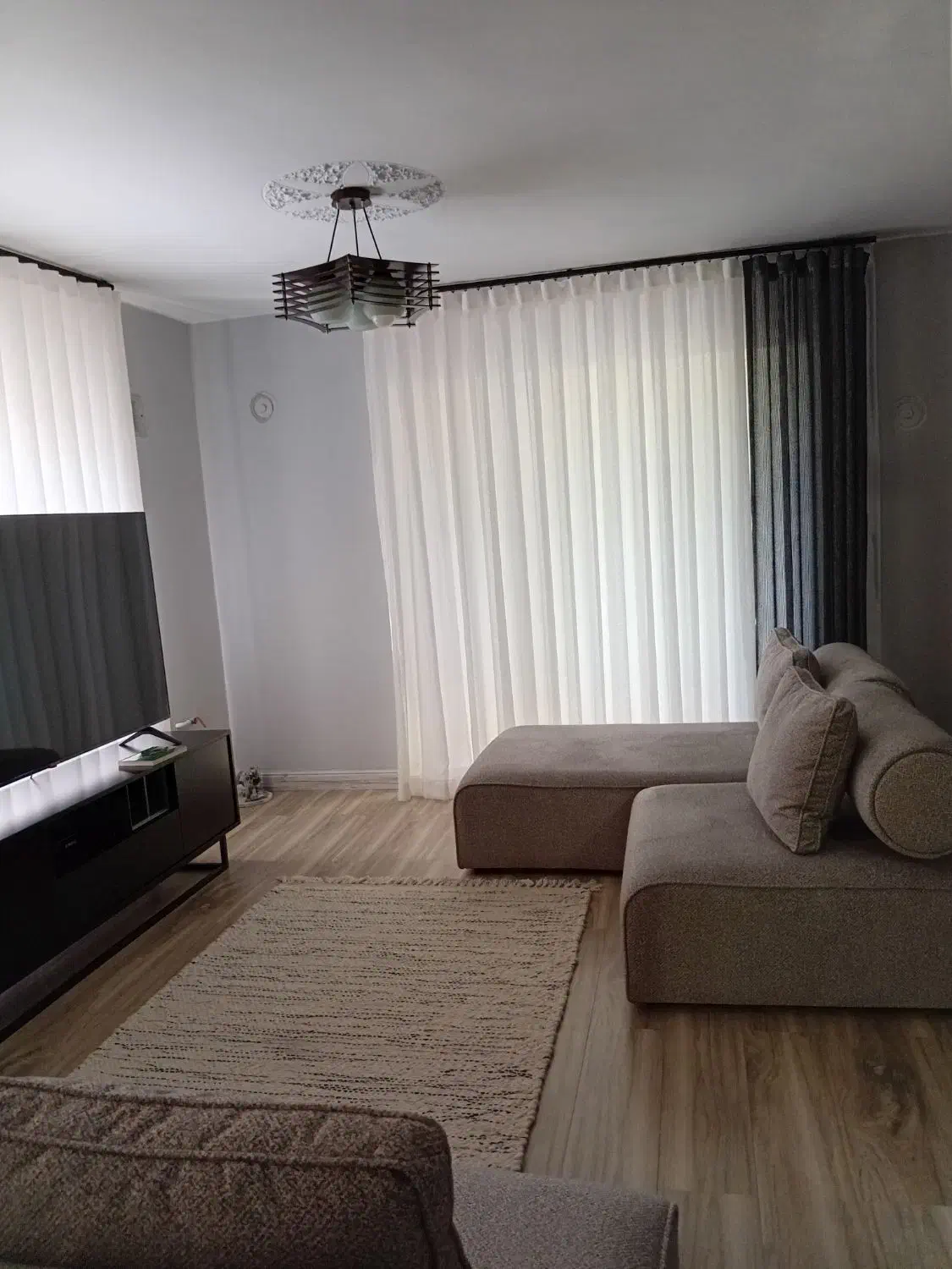 مبل پازلی موبلینکس ۴ تیکه در حد نو|مبلمان خانگی و میز عسلی|شمشک, |دیوار