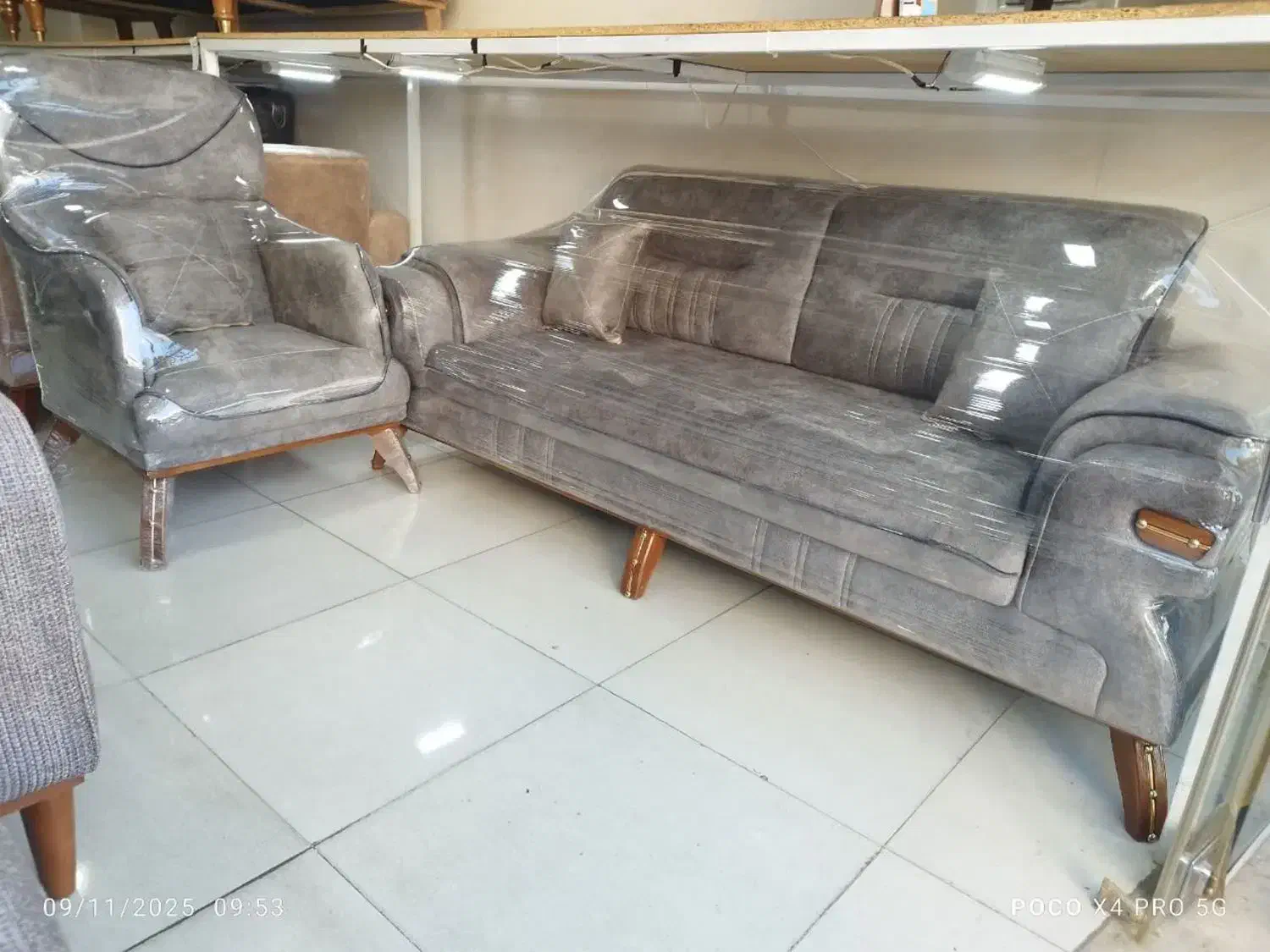 مبل کد ۱۸|مبلمان خانگی و میز عسلی|سمنان, |دیوار