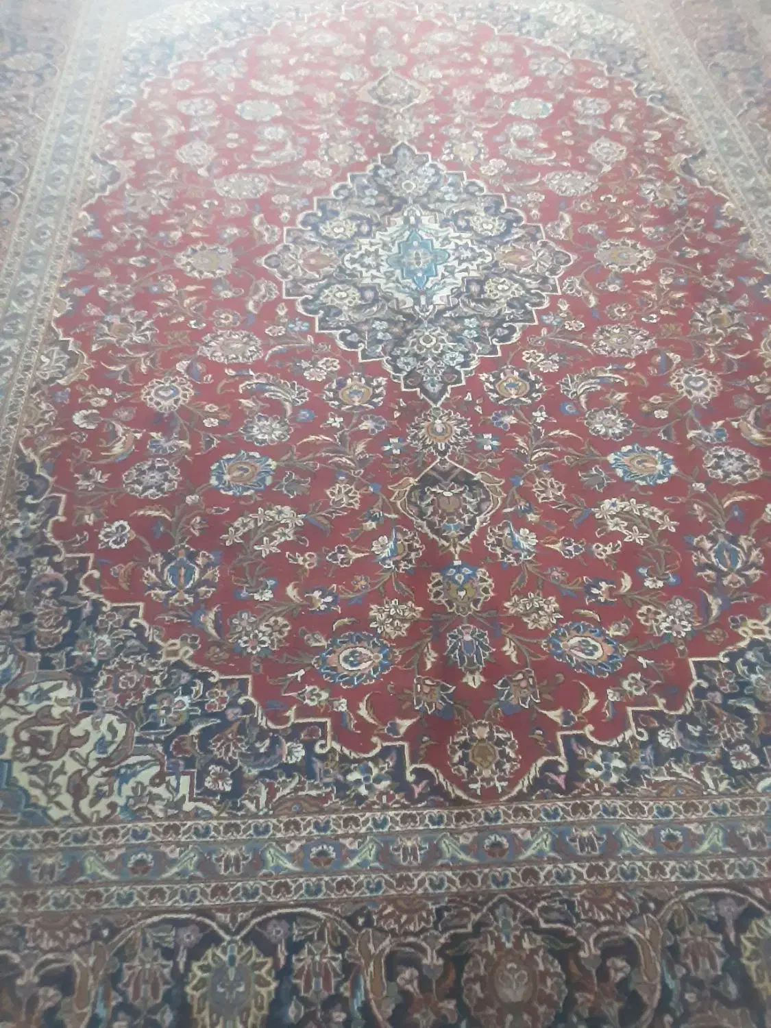 قالی کاشان ۱۳ متری و چندتا دیگه|فرش|ری, فیروزآبادی|دیوار