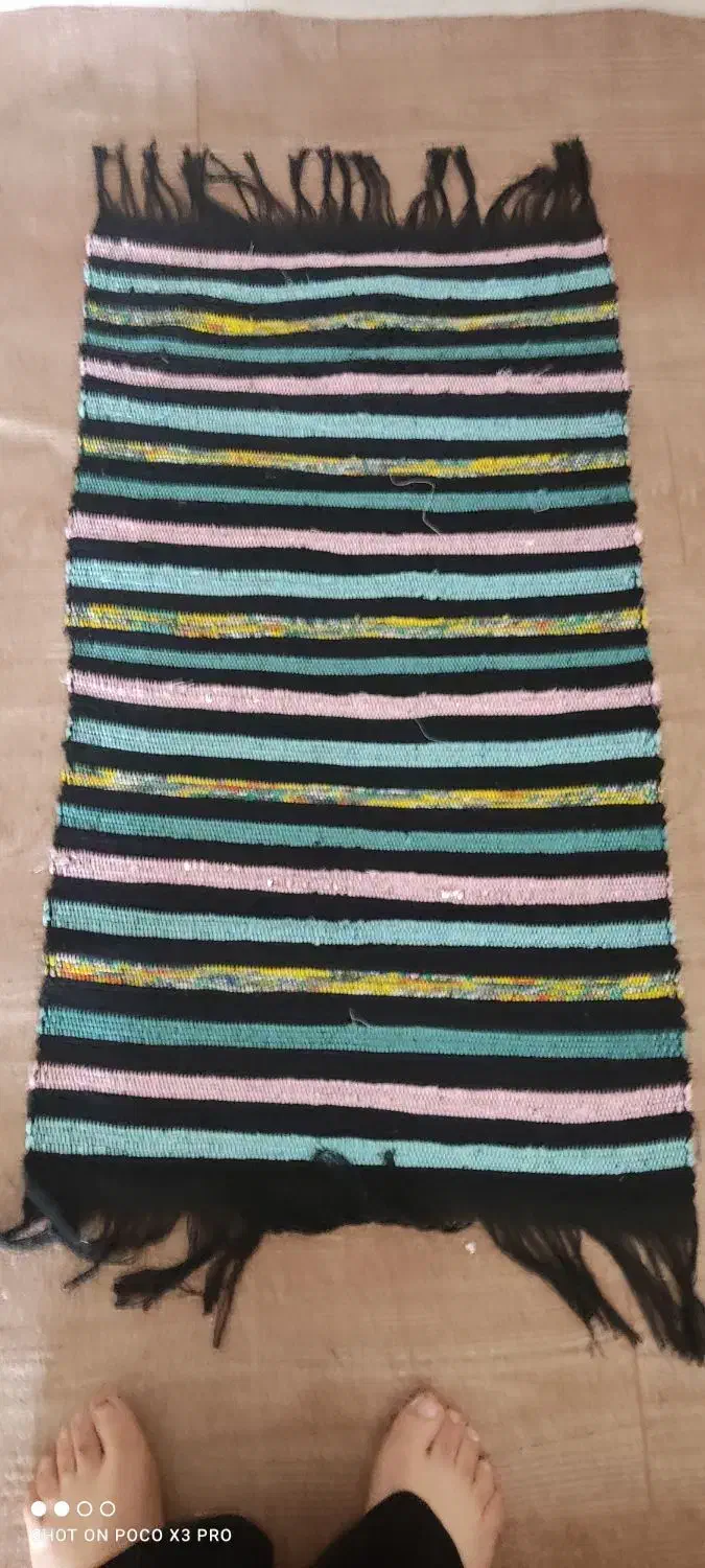 صنایع دستی جارجیم با پارچه|گلیم، جاجیم، گبه|تهران, فدک|دیوار