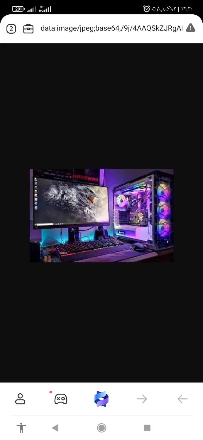 ۱۱عدد سیستم گیمنت با لوازم کامل|رایانه رومیزی|رضویه, |دیوار