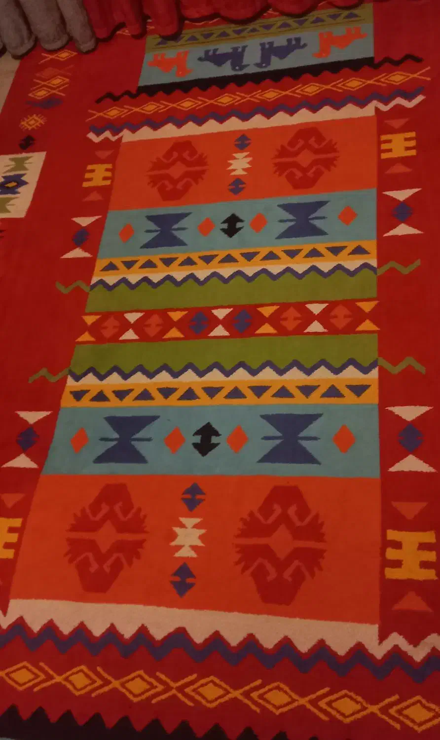 گلیم فرش|گلیم، جاجیم، گبه|هشتگرد, شهرک بعثت|دیوار