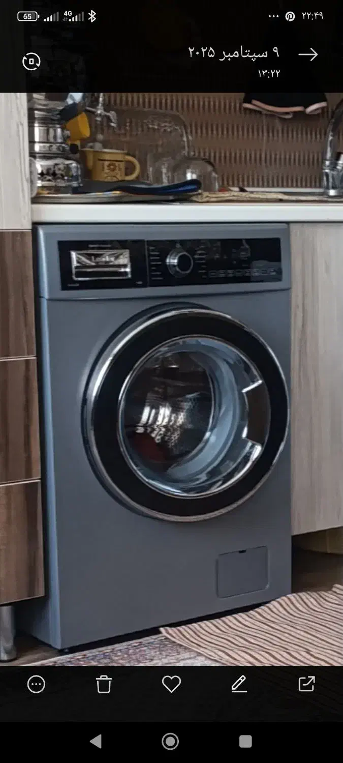 لباسشویی لیدر8کیلو|ماشین لباسشویی و خشک‌کن لباس|سهند, |دیوار