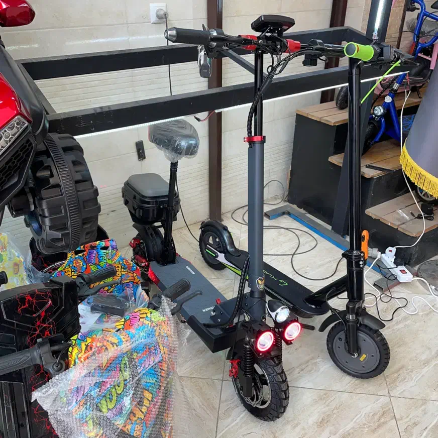 اسکوتر برقی زین دار « فروشگاه خانه دوچرخه کرمان»|دوچرخه، اسکیت، اسکوتر|کرمان, |دیوار