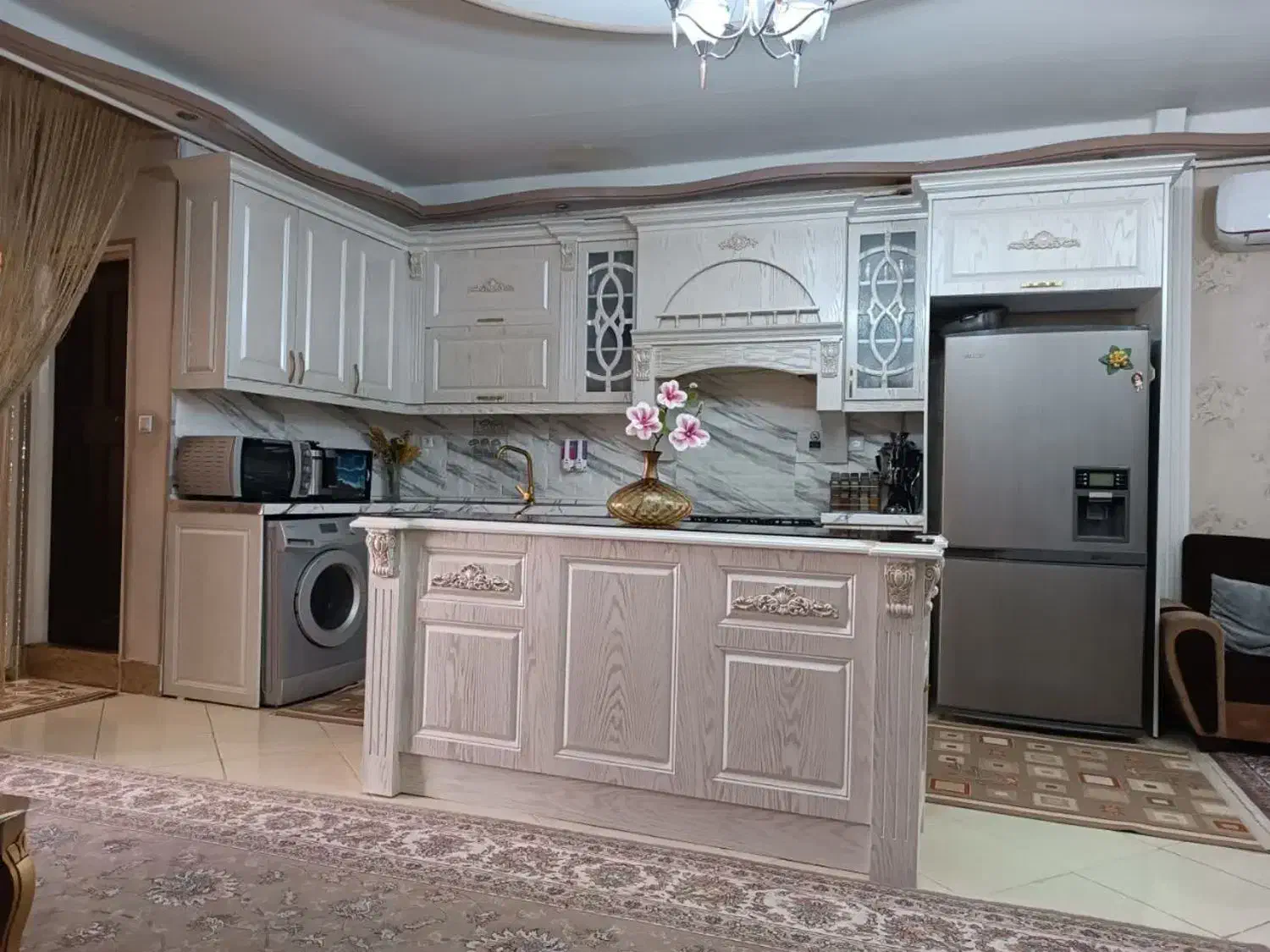 ۱۱۵متر سه خوابه دوسر نور کابینت چوب تکواحدی متری۱۹|فروش آپارتمان|مشهد, موسوی قوچانی|دیوار