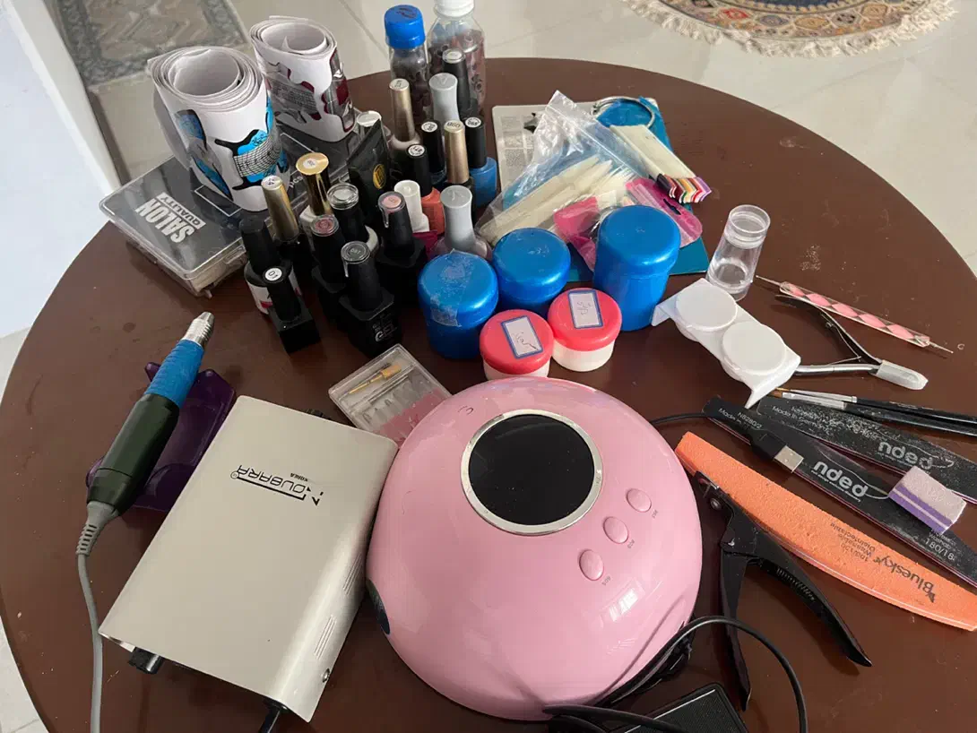 وسایل کاشت ناخن|آرایشی، بهداشتی، درمانی|گرگان, |دیوار