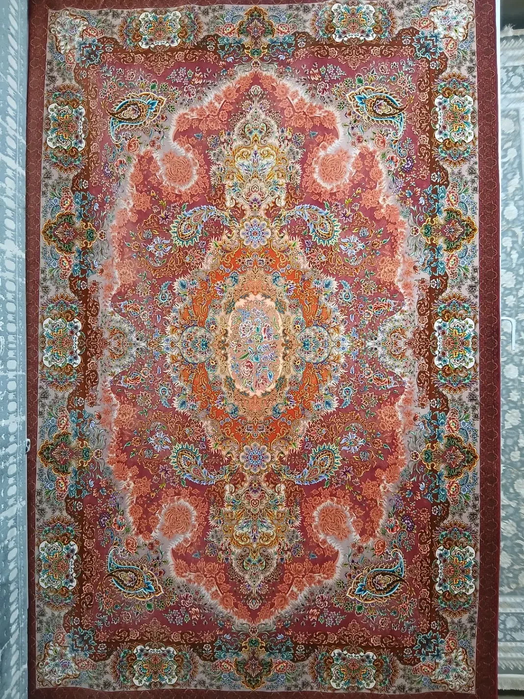 فرش ۶متری ۱۲۰۰شانه|فرش|شاهینشهر, فردوسی|دیوار