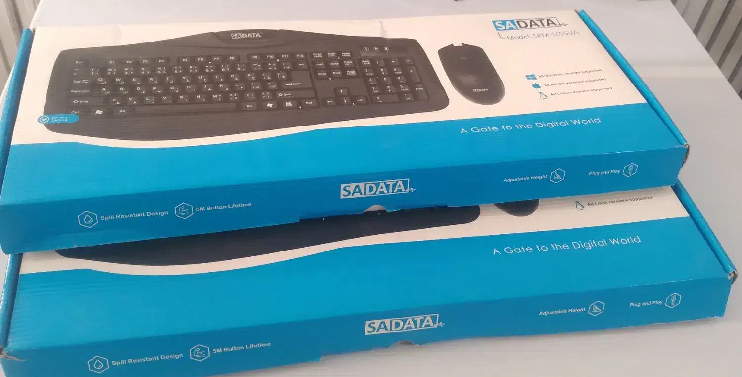 کیبورد و موس بیسیم|قطعات و لوازم جانبی رایانه|دهدشت, |دیوار