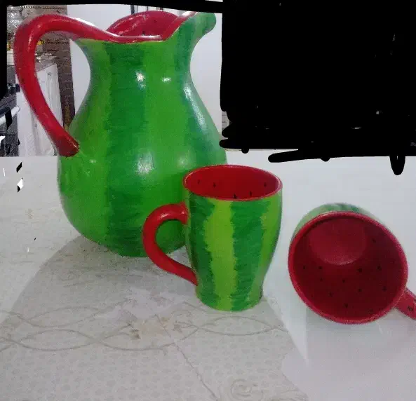 پارچ و لیوان یلدایی|صنایع دستی و سایر لوازم تزئینی|کوهدشت, |دیوار